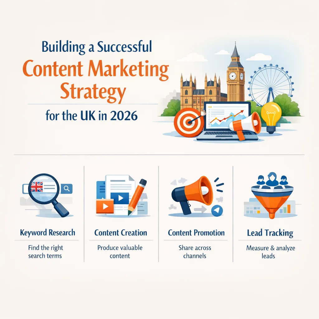 How to Create a Content Marketing Strategy That Generates Leads in the UK in 2026 - Techcited Ltd
