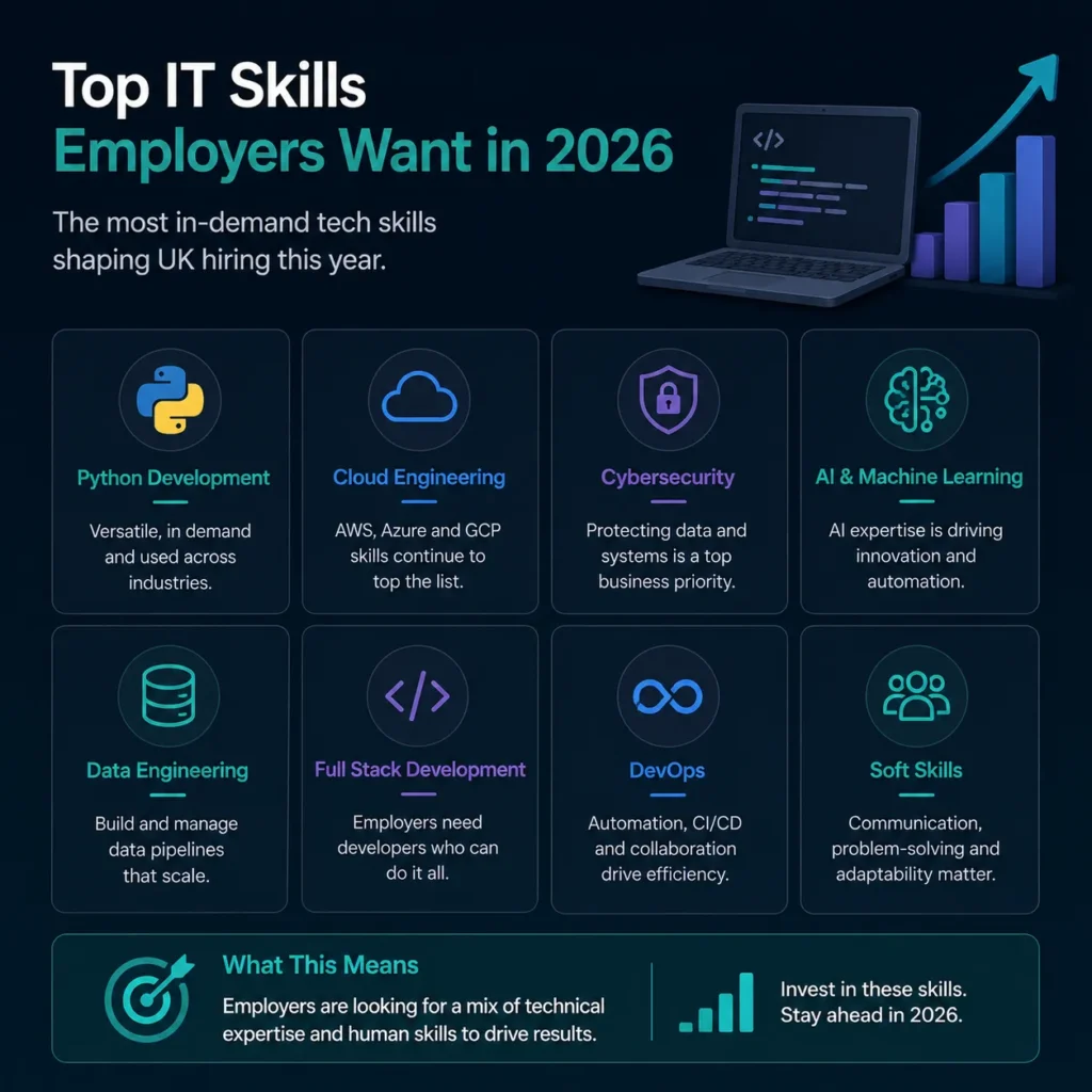 The Top IT Skills UK Employers Are Looking for in 2026